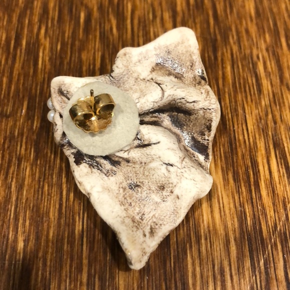 Micki Ravitz Pearl Embellished Earrings - Picture 5 of 8